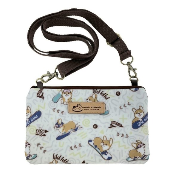Uma Hana Handbags - Waterproof Corgi Crossbody Shoulder Phone Purse